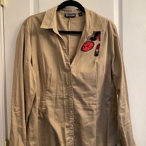 NY&C Embellished Blouse/Top